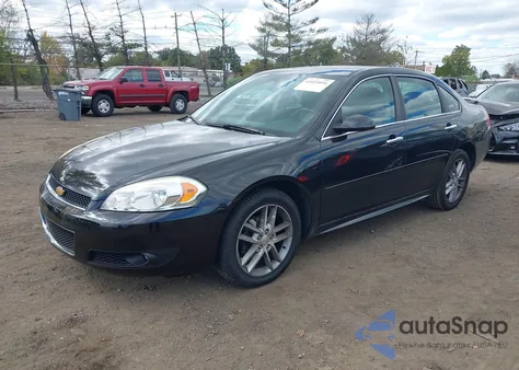 2014 Chevrolet Impala Limited Ltz z USA, uszkodzony, nr VIN 2G1WC5E32E1107251